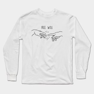 hands doodle Long Sleeve T-Shirt